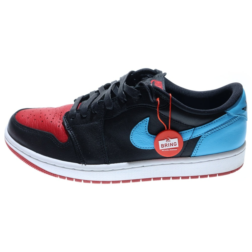 NIKE(ナイキ) WMNS AIR JORDAN 1 RETRO LOW OG UNC TO CHICAGO CZ0775-046 ウィメンズ エアジョーダン 1 ローカットスニーカー ブルー/ブラック/レッド US11/28cm
