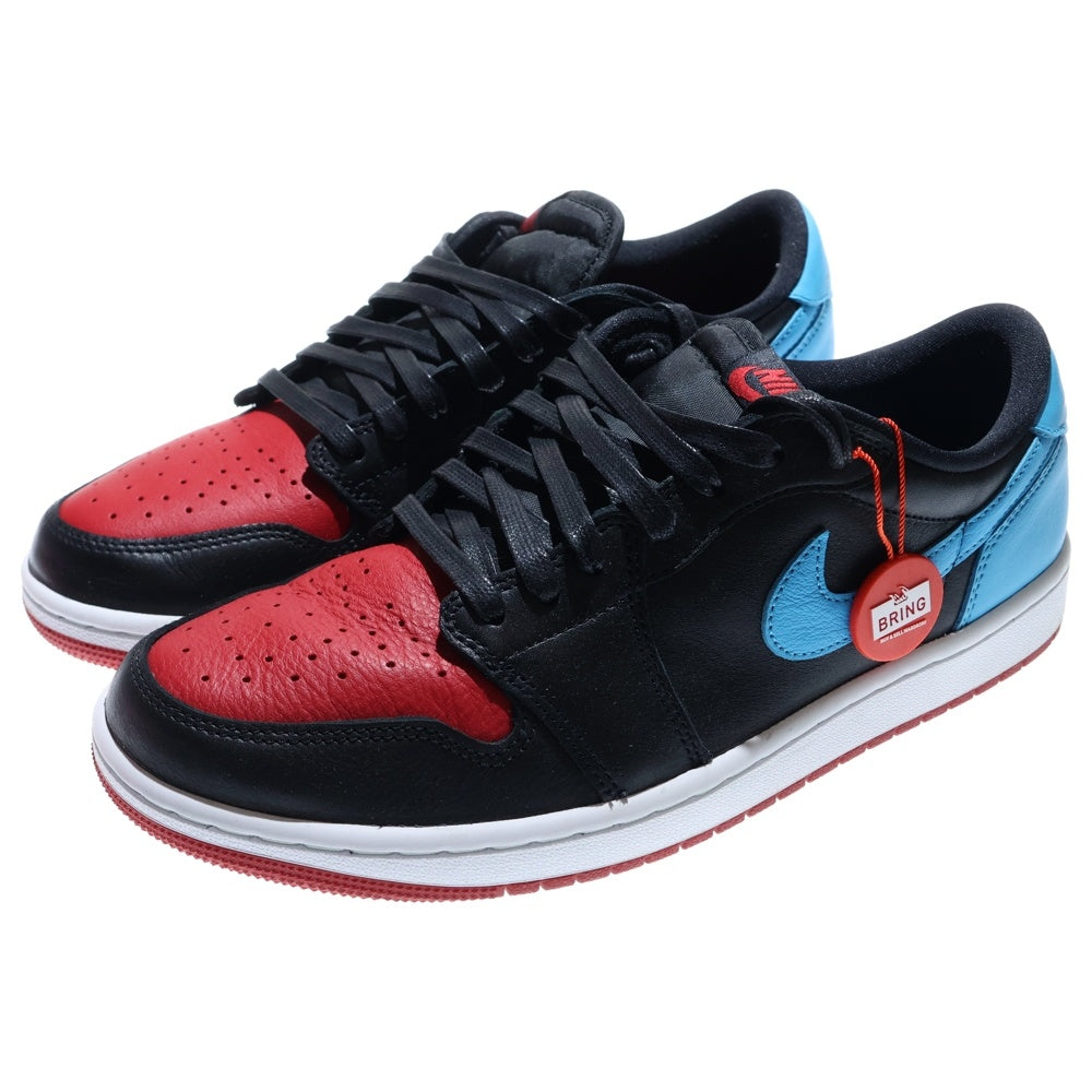 NIKE(ナイキ) WMNS AIR JORDAN 1 RETRO LOW OG UNC TO CHICAGO CZ0775-046 ウィメンズ エアジョーダン 1 ローカットスニーカー ブルー/ブラック/レッド US11/28cm