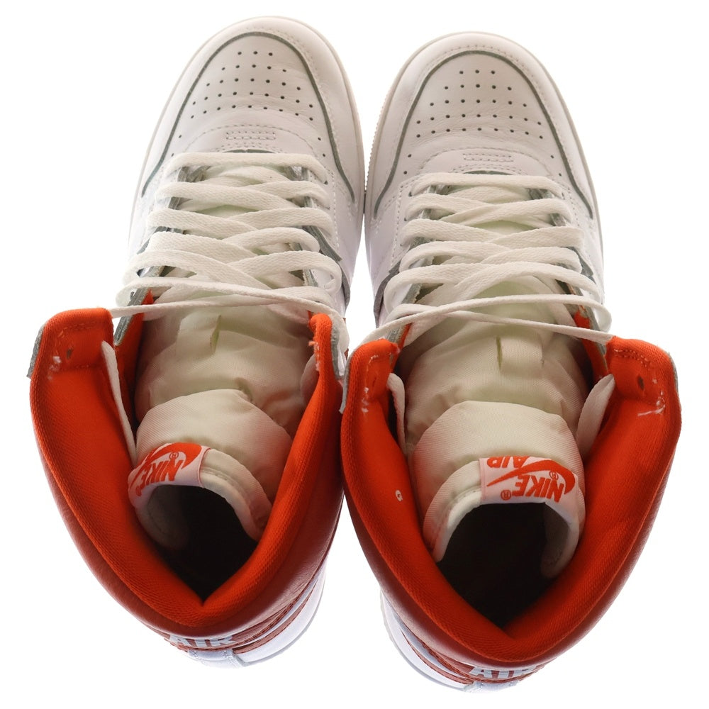 NIKE(ナイキ) JORDAN AIR SHIP PE SP DX4976-181 エアシップ ハイカットスニーカー シューズ オレンジ US9/27cm