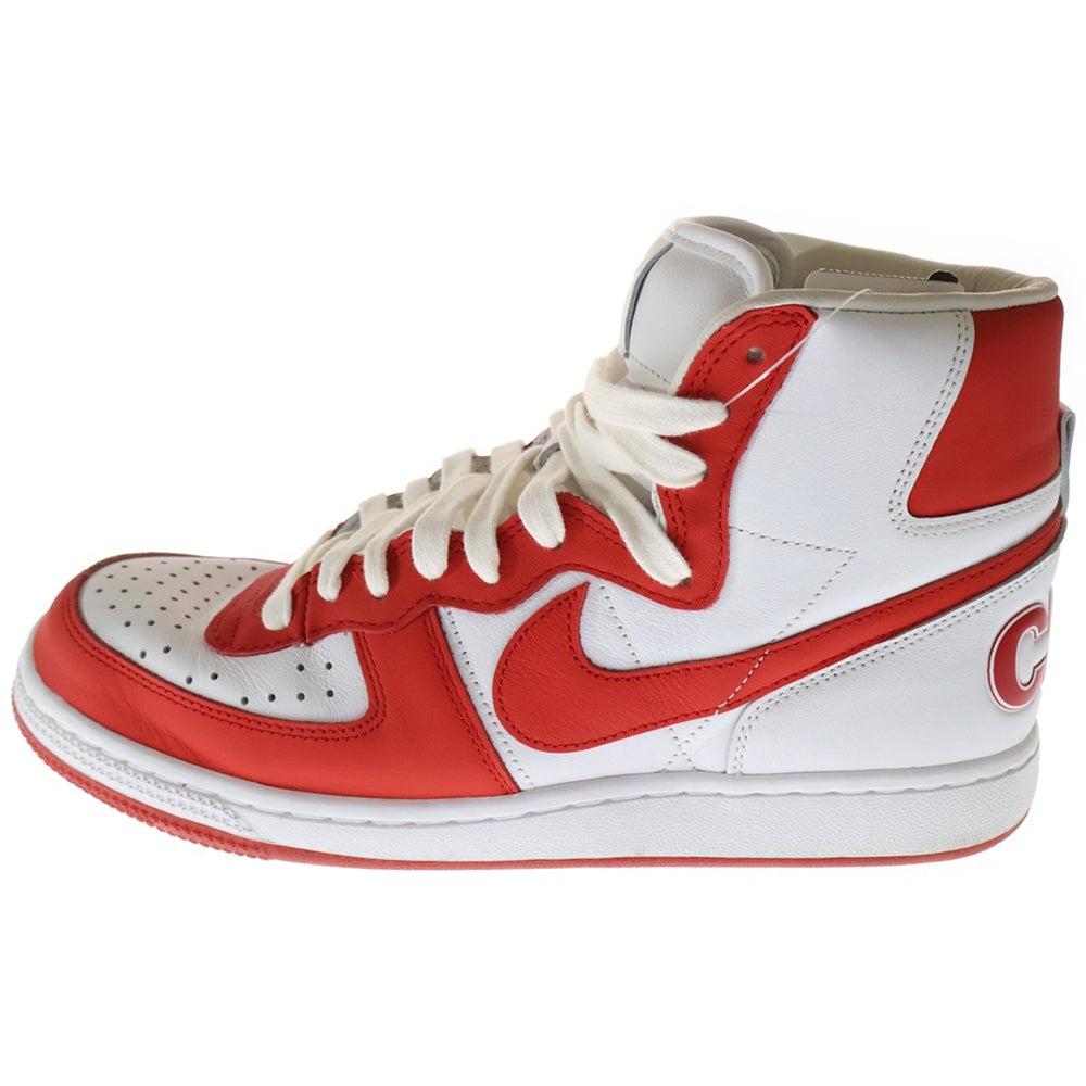 NIKE(ナイキ) ×COMME des GARCONS HOMME PLUS Terminator High Red コムデギャルソン オム プリュス ターミネーター ハイ レッド ハイカットスニーカー FD4159-102