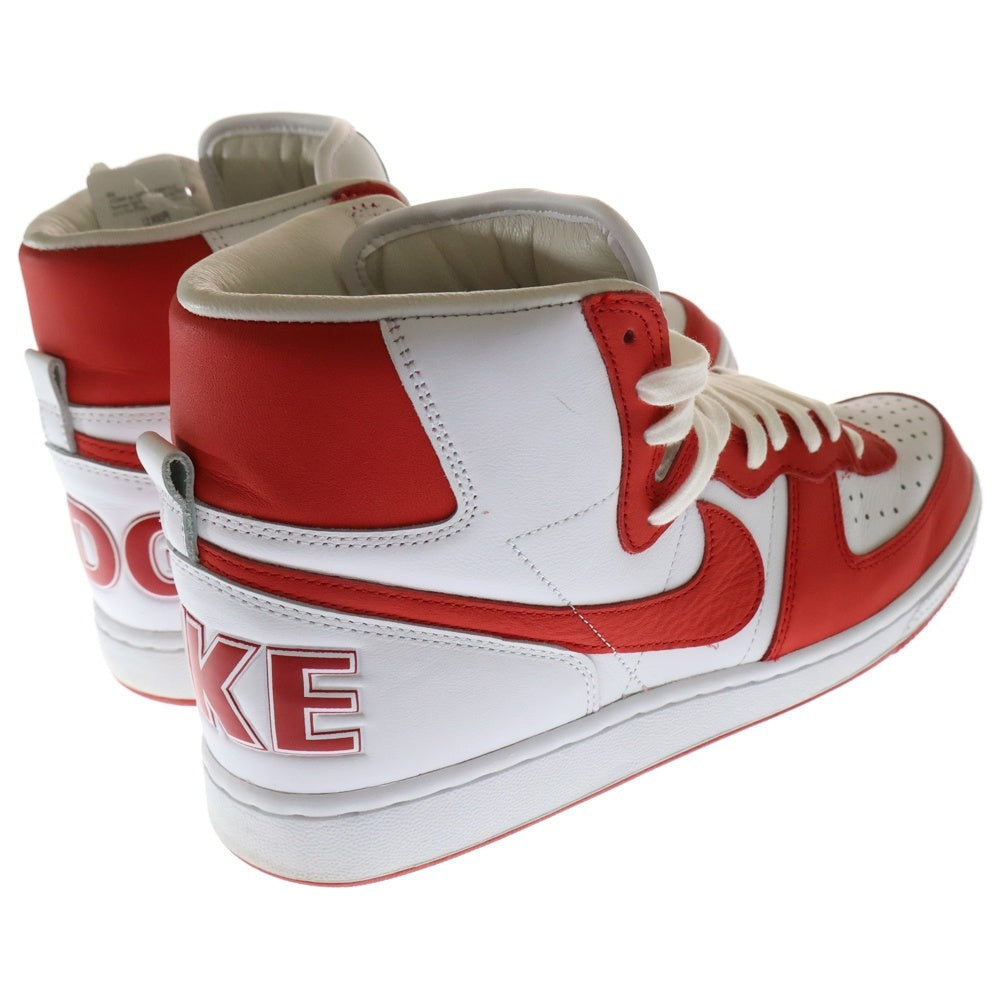 NIKE(ナイキ) ×COMME des GARCONS HOMME PLUS Terminator High Red コムデギャルソン オム プリュス ターミネーター ハイ レッド ハイカットスニーカー FD4159-102