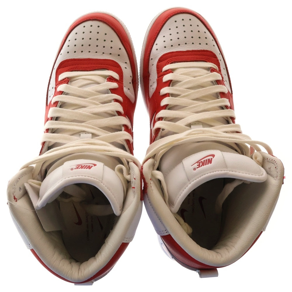 NIKE(ナイキ) ×COMME des GARCONS HOMME PLUS Terminator High Red コムデギャルソン オム プリュス ターミネーター ハイ レッド ハイカットスニーカー FD4159-102