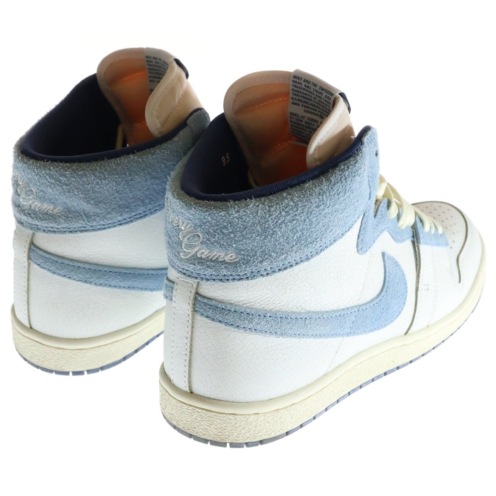 NIKE(ナイキ) AIR SHIP SP Every Game Diffused Blue DZ3497-104 エアシップ エブリゲーム ディフューズドブルー ハイカットスニーカー ホワイト US9.5/27.5cm
