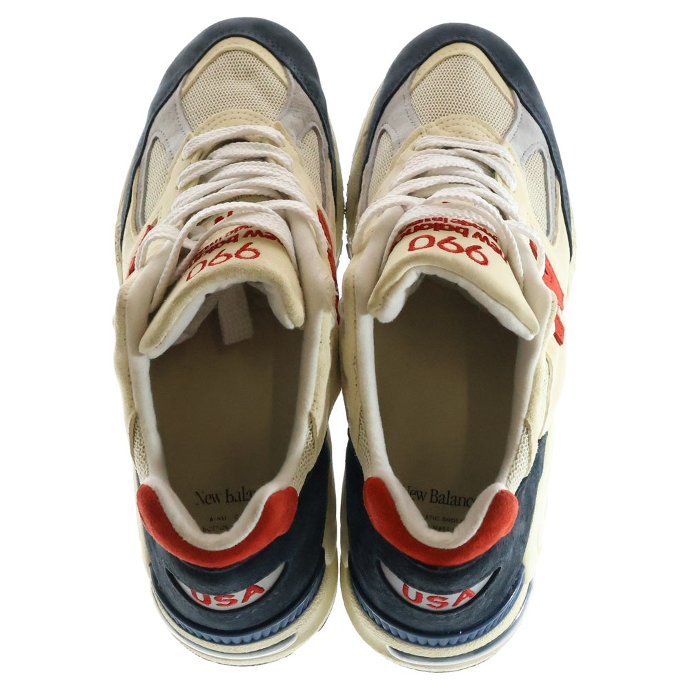 New Balance(ニューバランス) M990TA2 990V2 ローカットスニーカー シューズ アイボリー US9.5/27.5cm