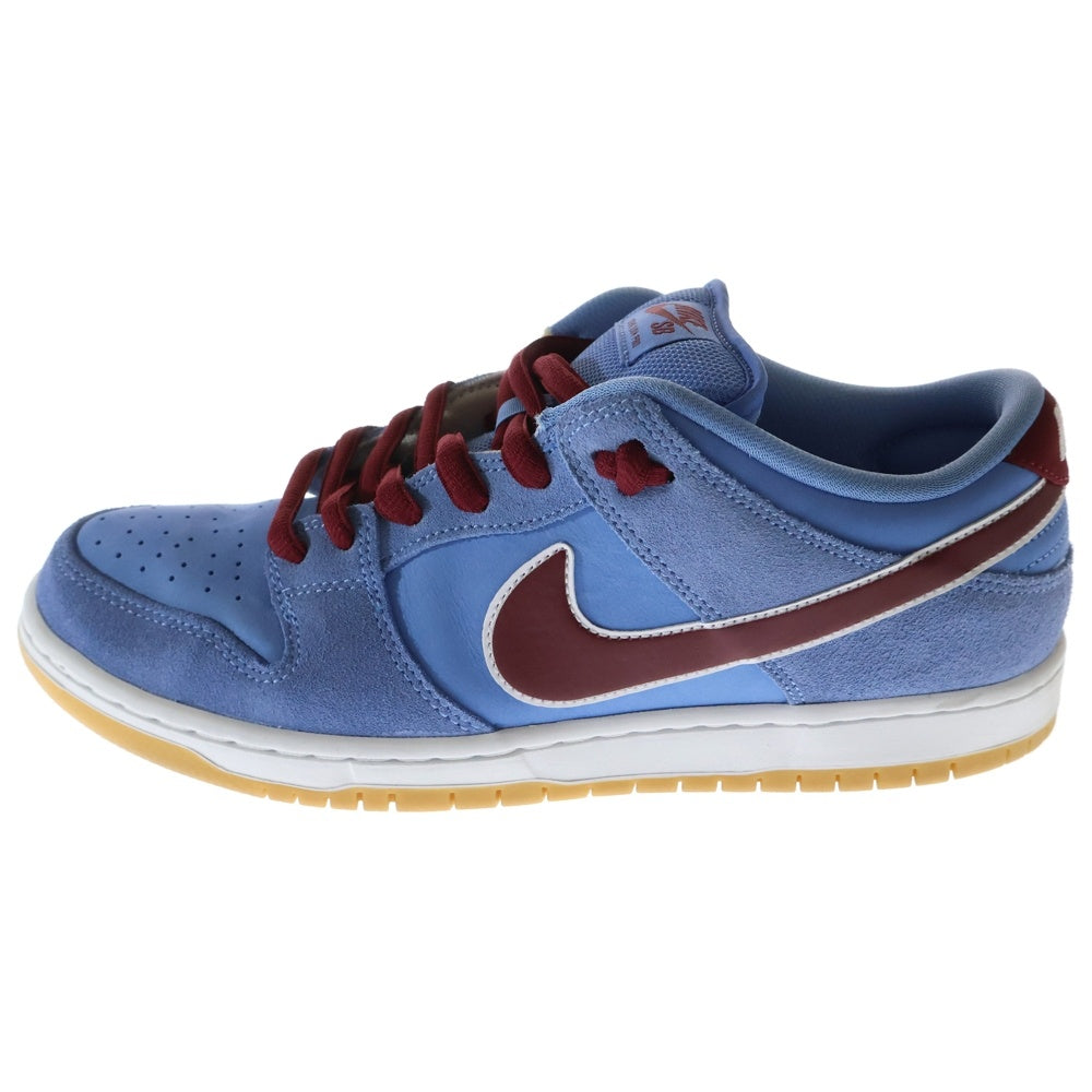 NIKE SB(ナイキエスビー) DUNK LOW PRO PHILADELPHIA PHILLIES DQ4040-400 ダンクロー プロ フィラデルフィア フィリーズ ローカットスニーカー ブルー US9.5/27.5cm