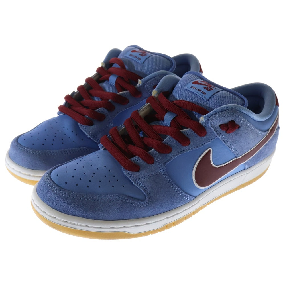 NIKE SB(ナイキエスビー) DUNK LOW PRO PHILADELPHIA PHILLIES DQ4040-400 ダンクロー プロ フィラデルフィア フィリーズ ローカットスニーカー ブルー US9.5/27.5cm