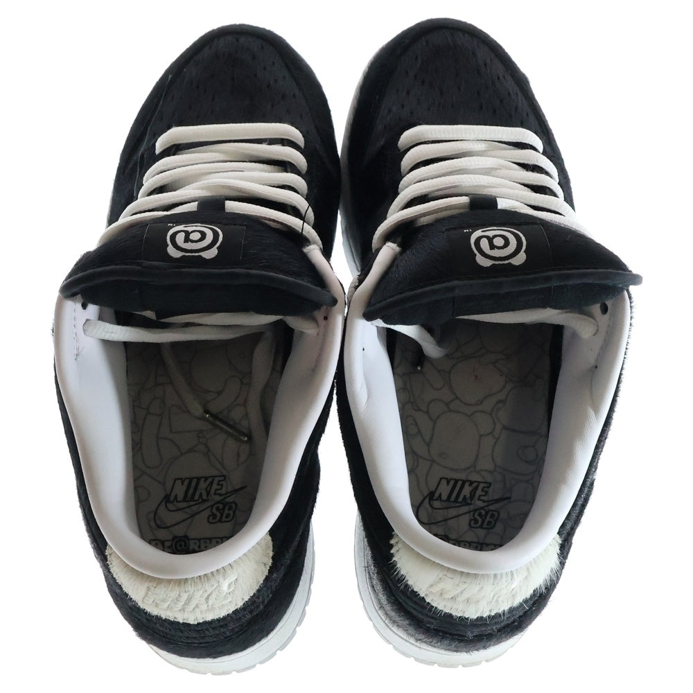 NIKE SB(ナイキエスビー) DUNK LOW OG QS BE@RBRICK CZ5127-001 ダンクロー ベアブリック ローカットスニーカー ブラック US9.5/27.5cm