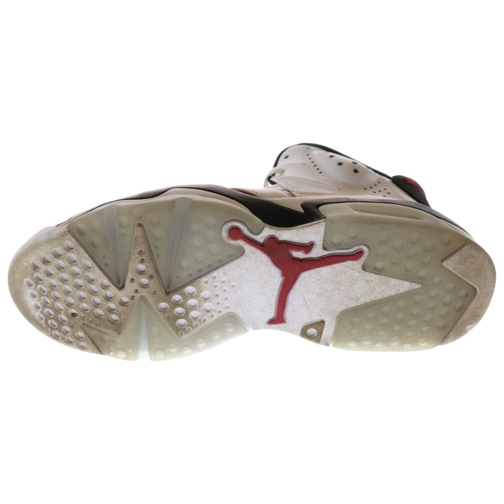 NIKE(ナイキ) AIR JORDAN 6 RETRO CARMINE CT8529-106 エアジョーダン カーマイン ハイカットスニーカー ホワイト/レッド US9/27.0cm