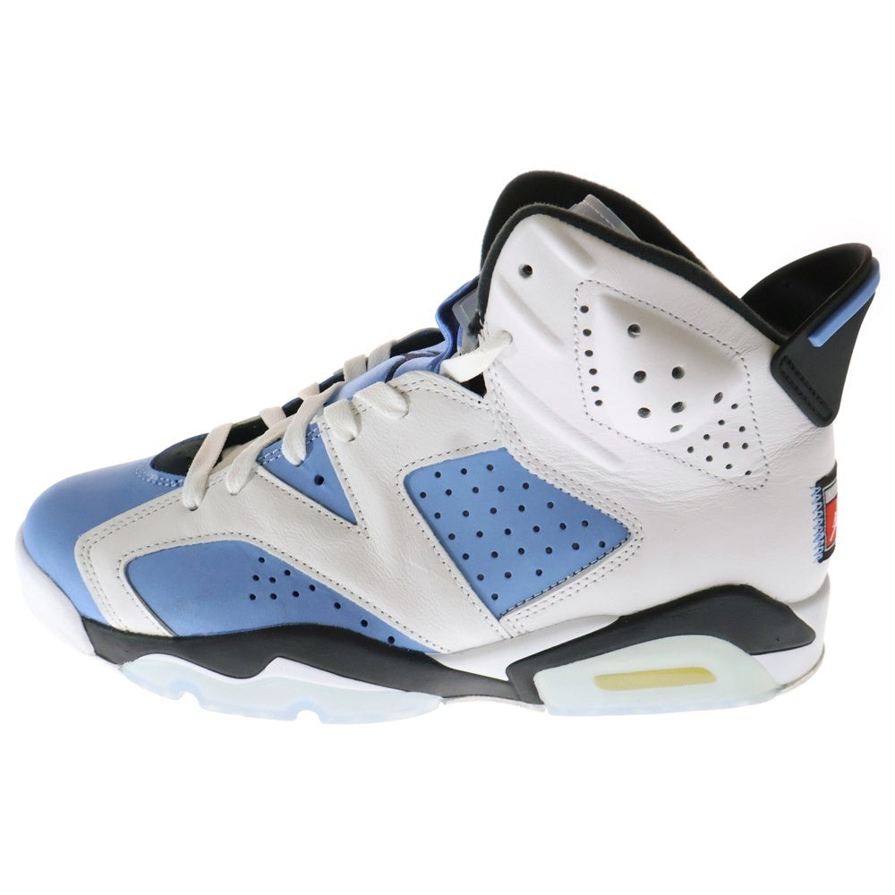 NIKE(ナイキ) AIR JORDAN 6 UNC CT8529-410 エアジョーダン6 ハイカットスニーカー シューズ ブルー US9/27cm