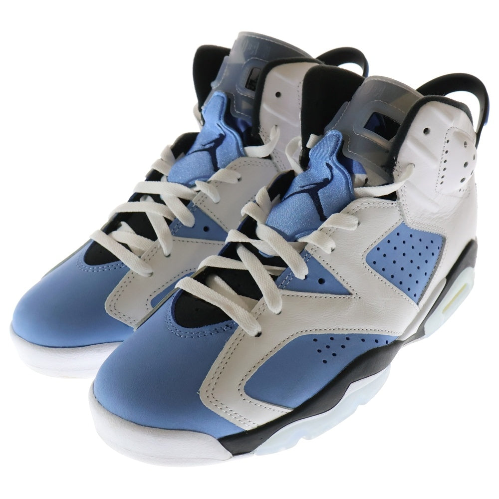 NIKE(ナイキ) AIR JORDAN 6 UNC CT8529-410 エアジョーダン6 ハイカットスニーカー シューズ ブルー US9/27cm