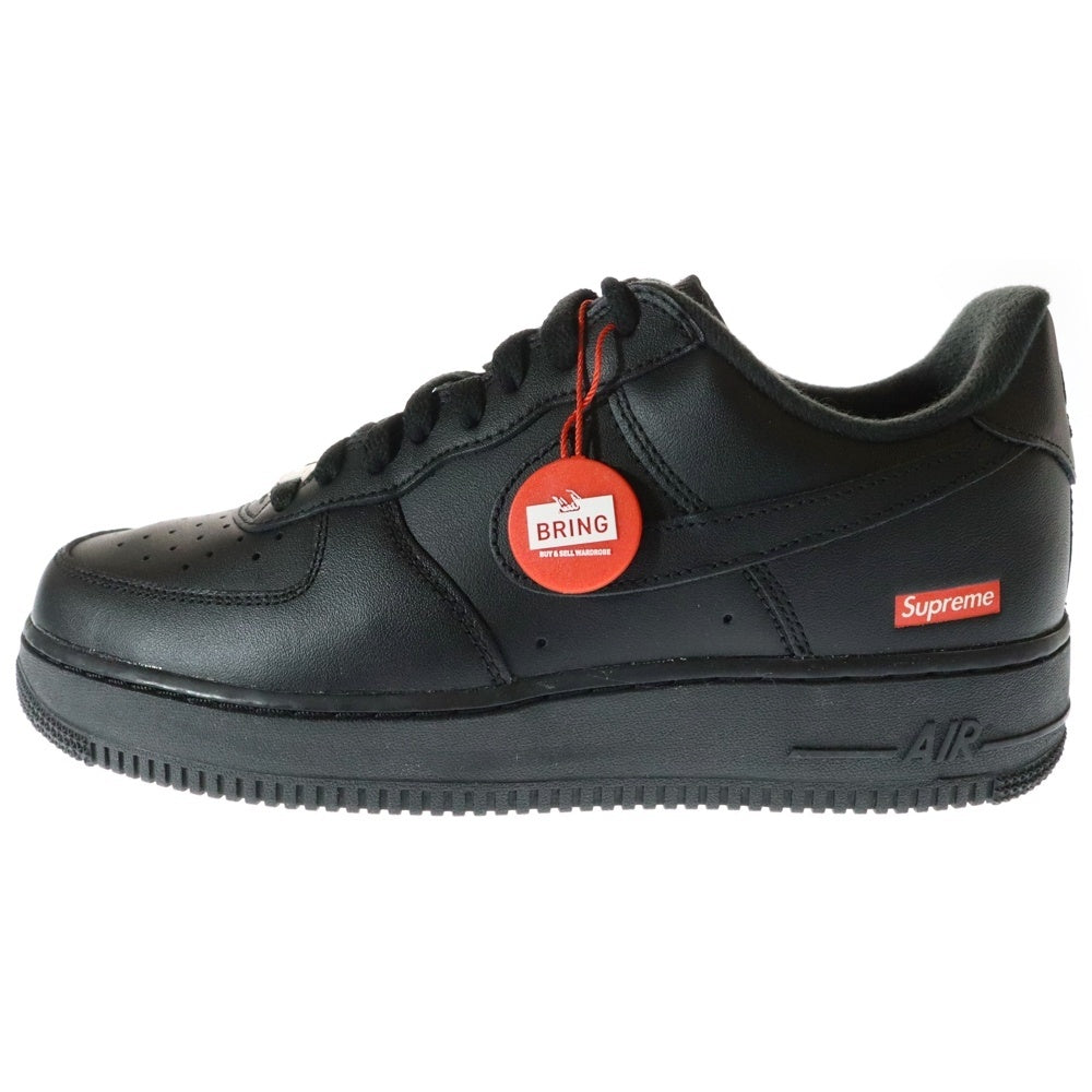 NIKE(ナイキ) ×SUPREME AIR FORCE 1 LOW CU9225-001 シュプリーム エアフォース 1 ローカットスニーカー ブラック US9/27cm