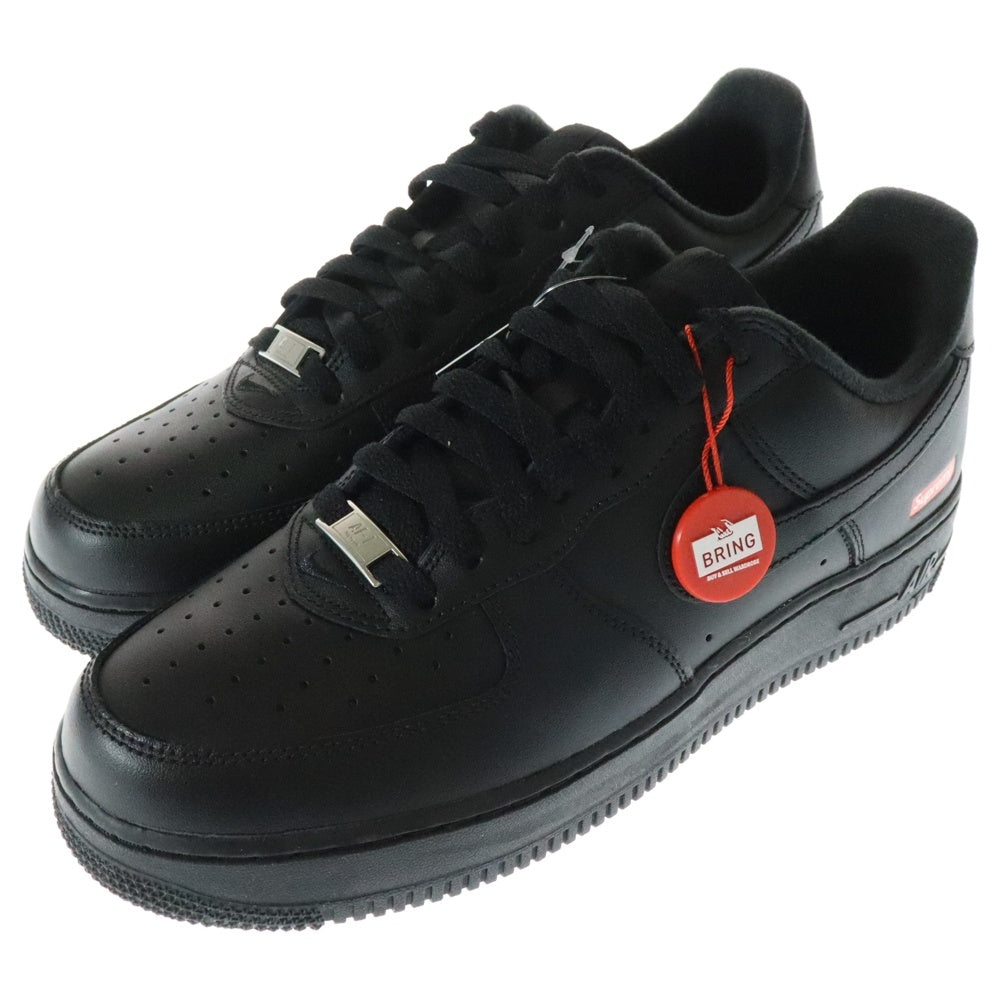 NIKE(ナイキ) ×SUPREME AIR FORCE 1 LOW CU9225-001 シュプリーム エアフォース 1 ローカットスニーカー ブラック US9/27cm