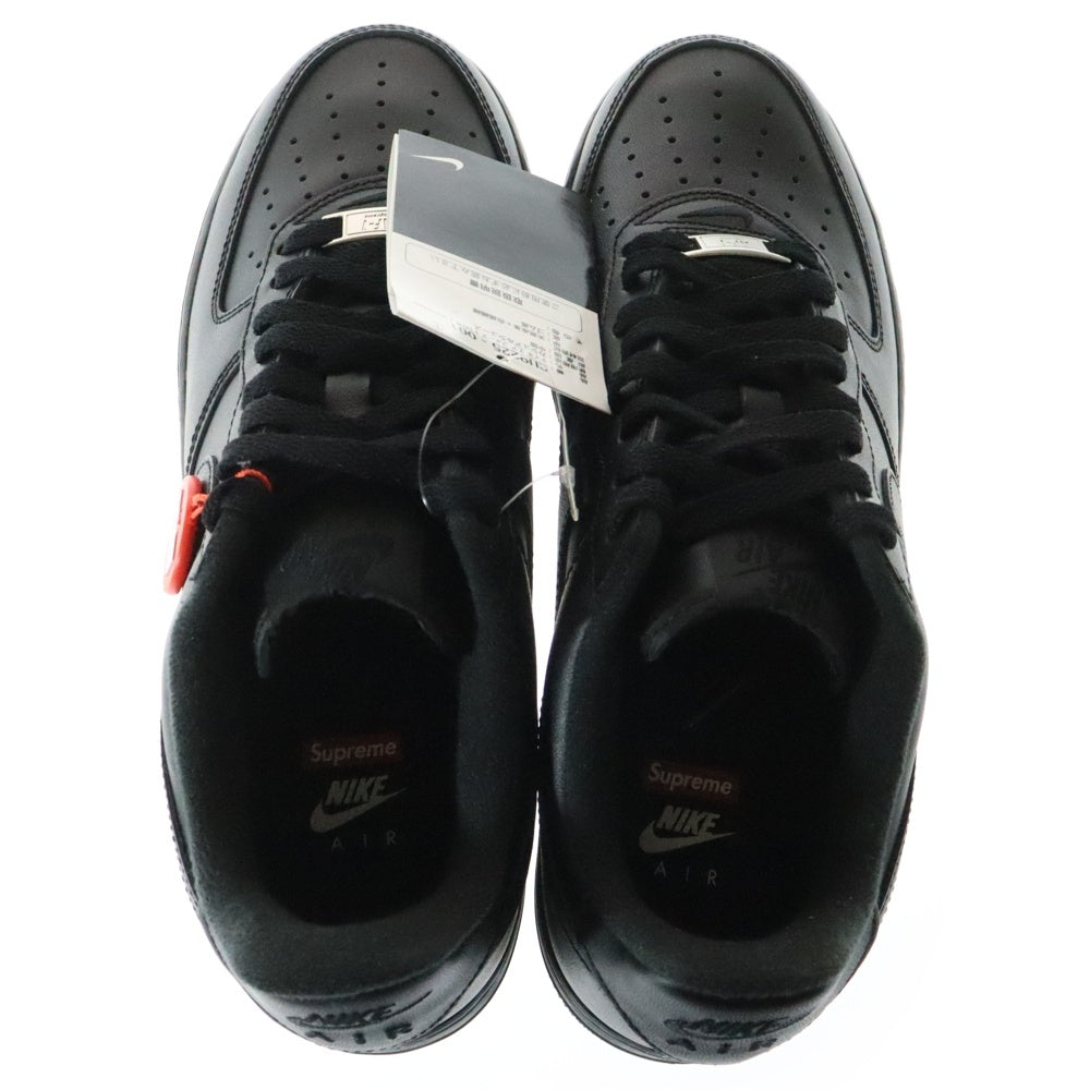NIKE(ナイキ) ×SUPREME AIR FORCE 1 LOW CU9225-001 シュプリーム エアフォース 1 ローカットスニーカー ブラック US9/27cm