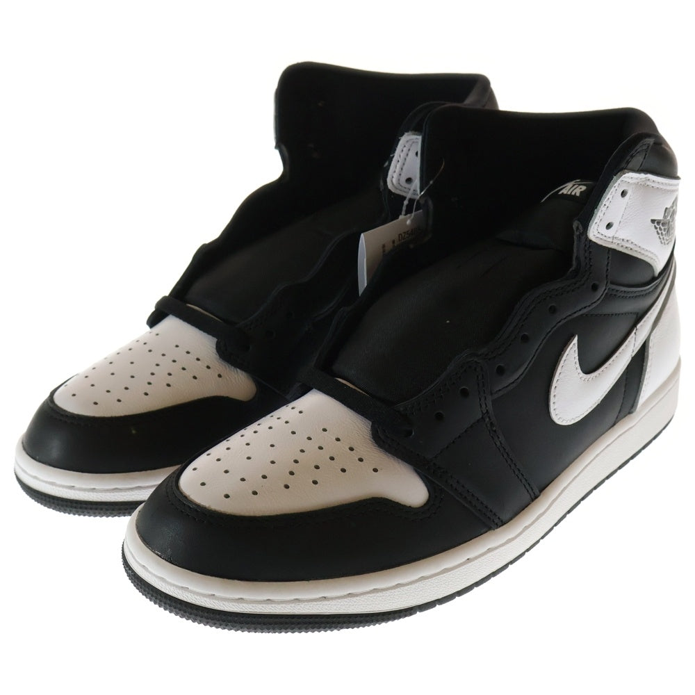 NIKE(ナイキ) AIR JORDAN 1 RETRO HIGH OG DZ5485-010 エアジョーダン1 レトロ OG ハイカットスニーカー シューズ ブラック/ホワイト US9.5/27.5cm
