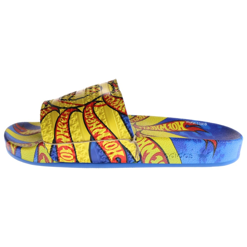 adidas(アディダス) ×Hot Wheels × Sean Wotherspoon Adilette Slides GX9756 ホットウィール ショーンウェザースプーン アディレッタ スライド サンダル マルチカラー US9/27.5cm