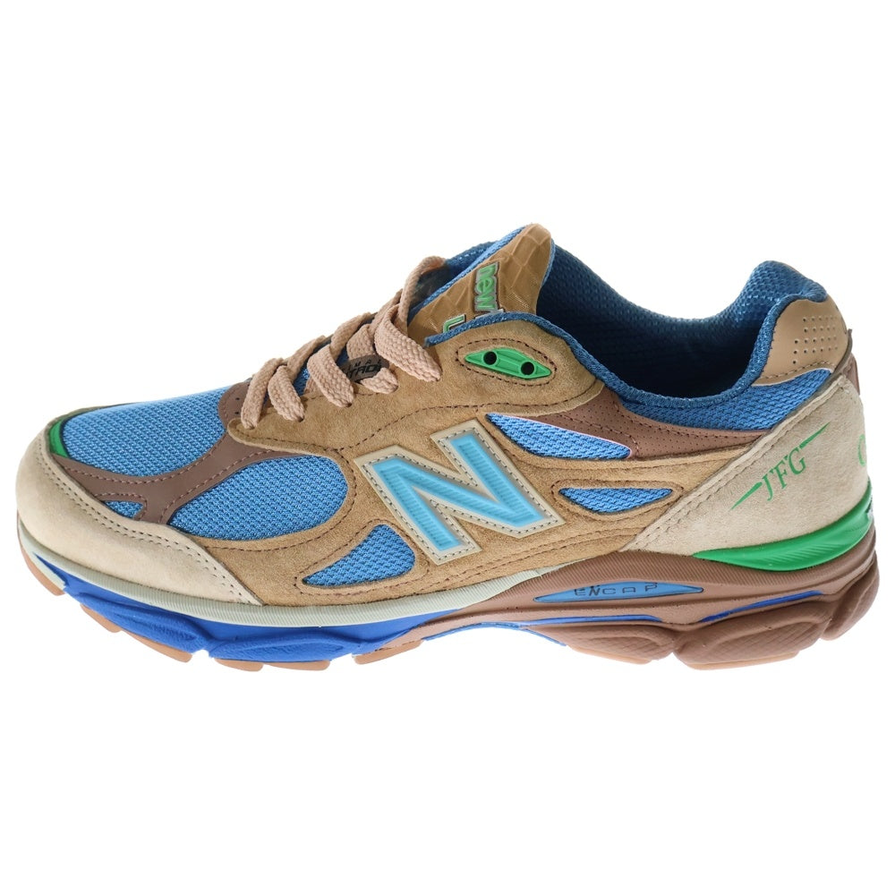 New Balance(ニューバランス) M990JG3 ×JOE FRESHGOODS 990V3 OUTSIDE CLOTHES ジョーフレッシュグッズ アウトサイドクローズ ローカットスニーカー ベージュ US9.5/27.5cm