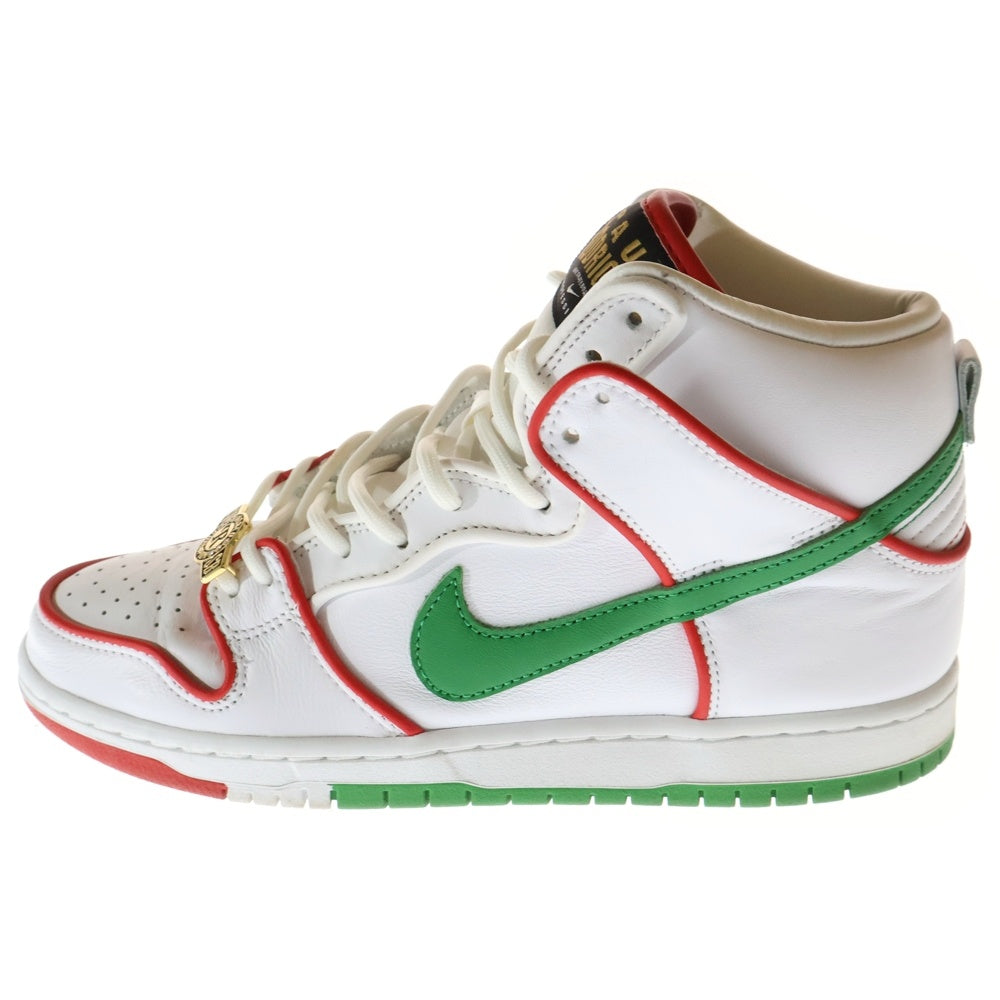 NIKE SB(ナイキエスビー) PAUL RODRIGUEZ P-ROD DUNK HIGH PRM QS MEXICAN BOXING CT6680-100 ポールロドリゲス SB ダンク ハイカットスニーカー ホワイト US8.5/26.5cm