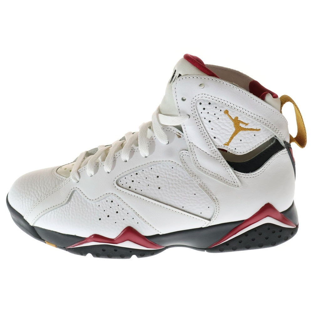 NIKE(ナイキ) AIR JORDAN 7 RETRO CU9307-106 エアジョーダン7 レトロ カーディナル 2020 ハイカットスニーカー ホワイト US9.5/27.5cm