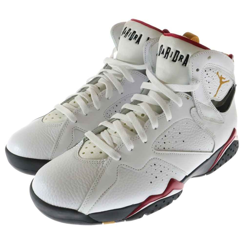 NIKE(ナイキ) AIR JORDAN 7 RETRO CU9307-106 エアジョーダン7 レトロ カーディナル 2020 ハイカットスニーカー ホワイト US9.5/27.5cm