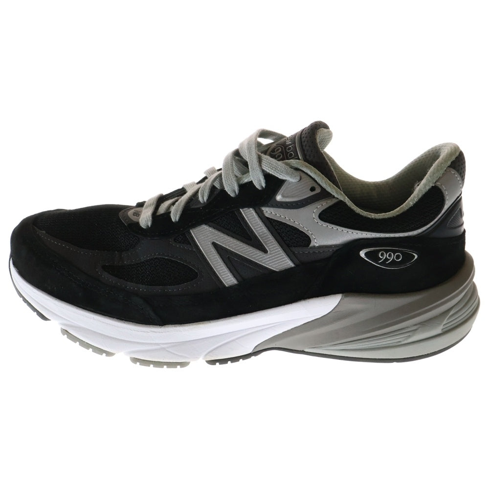 New Balance(ニューバランス) M990BK6 990 V6 スエード ローカットスニーカー シューズ ブラック US9.5/27.5cm