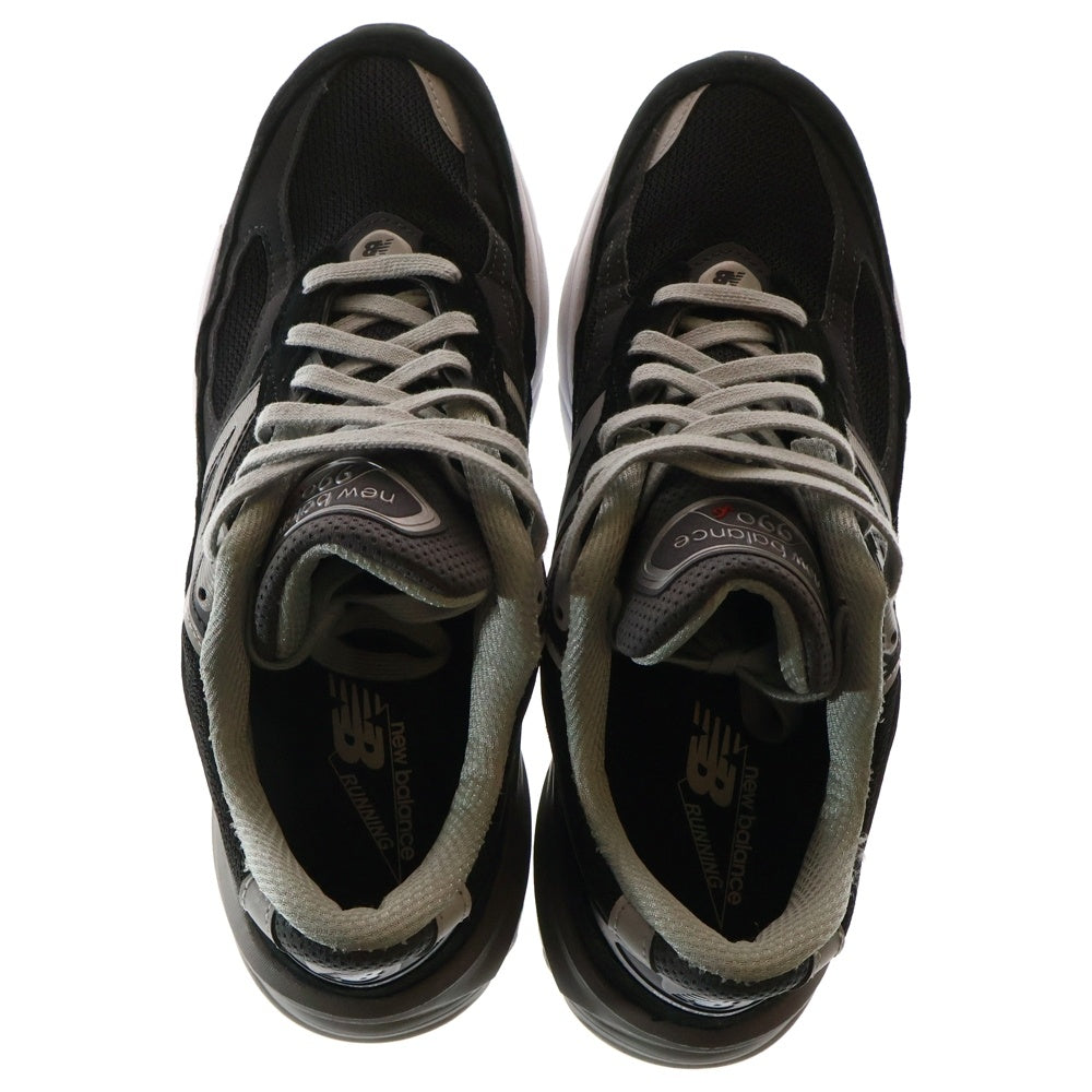 New Balance(ニューバランス) M990BK6 990 V6 スエード ローカットスニーカー シューズ ブラック US9.5/27.5cm