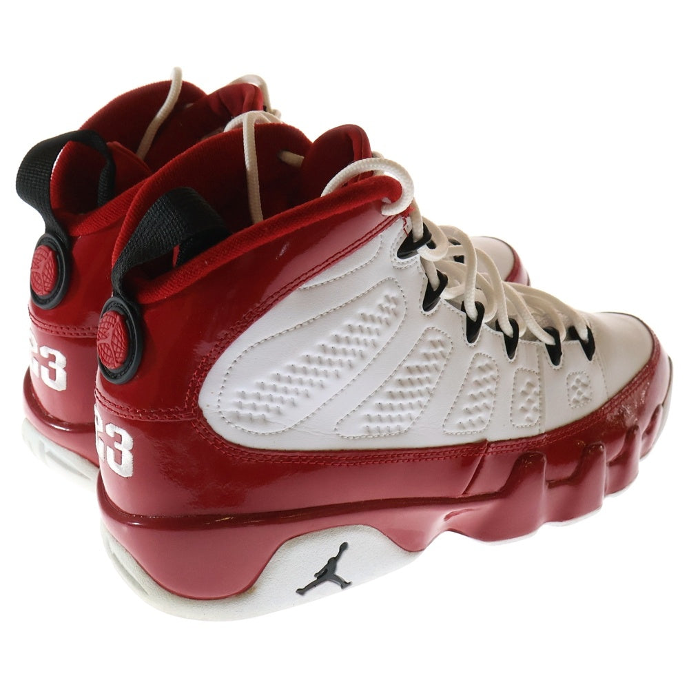NIKE(ナイキ) AIR JORDAN 9 GYM RED 302370-160 エアジョーダン9 ジムレッド ハイカットスニーカー シューズ ホワイト/レッド US9/27cm