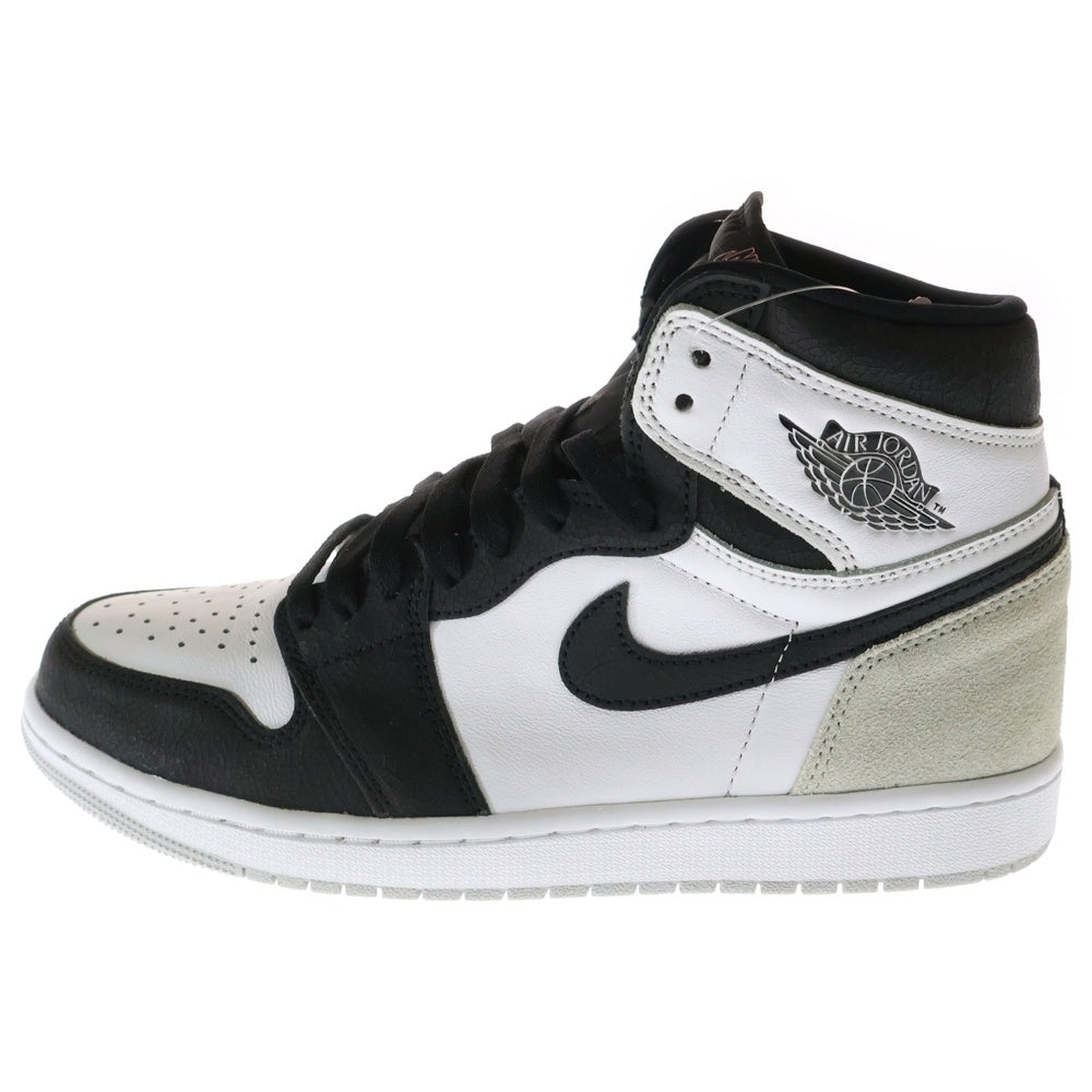 NIKE(ナイキ) AIR JORDAN 1 HIGH OG BLEACHED CORAL 555088-108 エアジョーダン 1 ブリーチドコーラル ハイカットスニーカー グレー US9.5/27.5cm