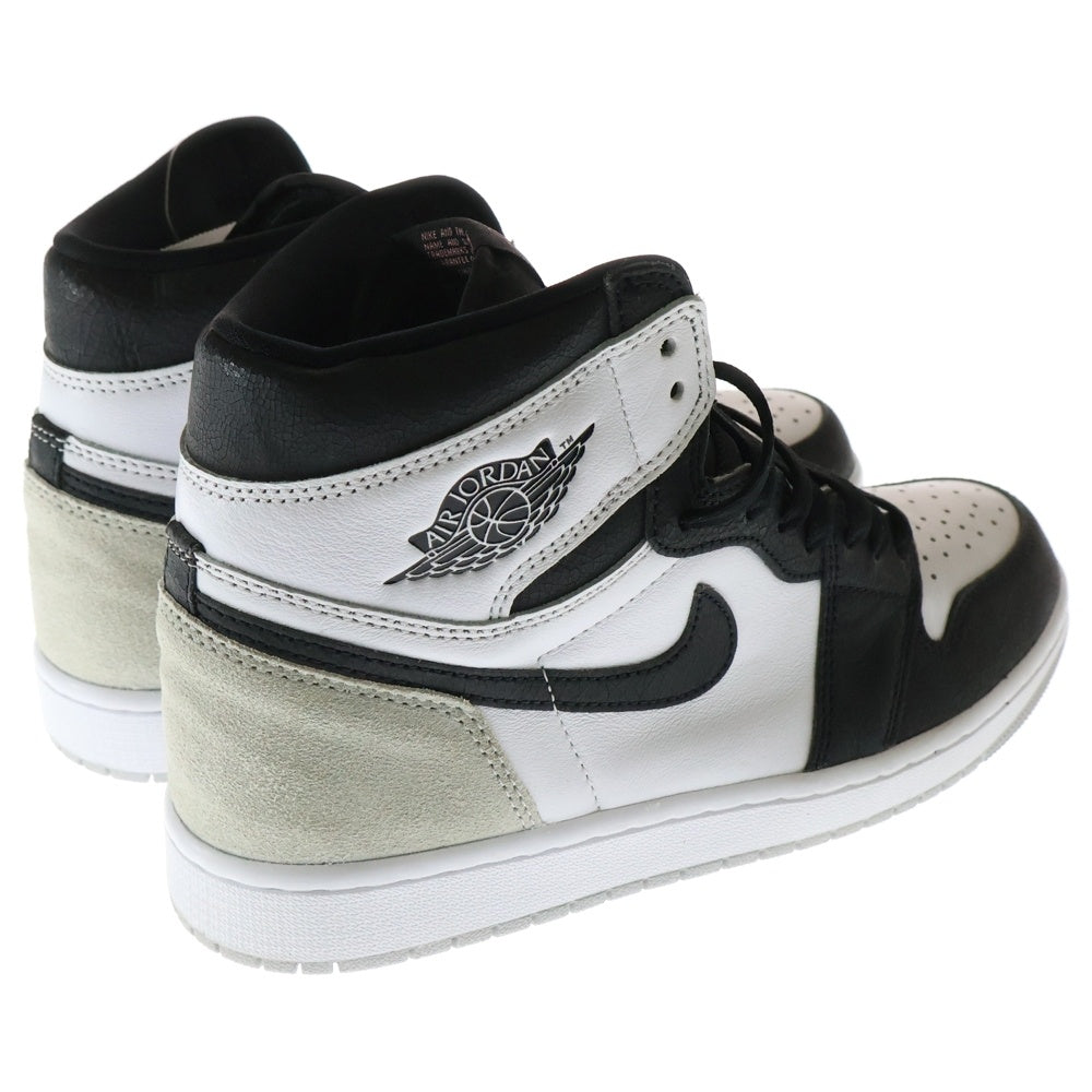 NIKE(ナイキ) AIR JORDAN 1 HIGH OG BLEACHED CORAL 555088-108 エアジョーダン 1 ブリーチドコーラル ハイカットスニーカー グレー US9.5/27.5cm
