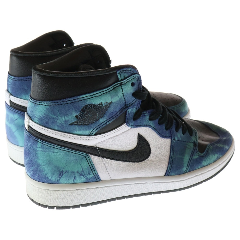 NIKE(ナイキ) WMNS AIR JORDAN 1 HIGH OG Tie-Dye CD0461-100 ウィメンズ エアジョーダン1 タイダイブルー ハイカットスニーカー US11/28.0cm