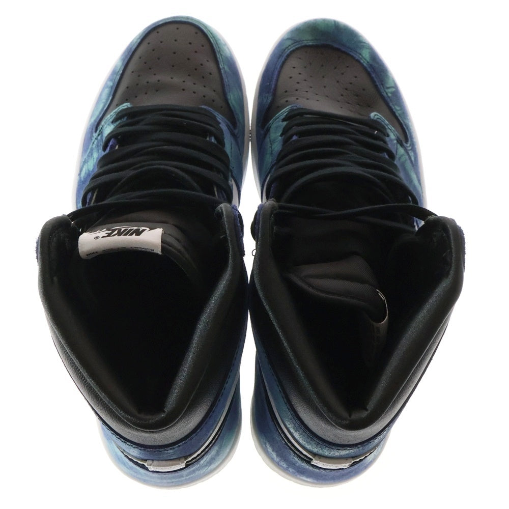 NIKE(ナイキ) WMNS AIR JORDAN 1 HIGH OG Tie-Dye CD0461-100 ウィメンズ エアジョーダン1 タイダイブルー ハイカットスニーカー US11/28.0cm