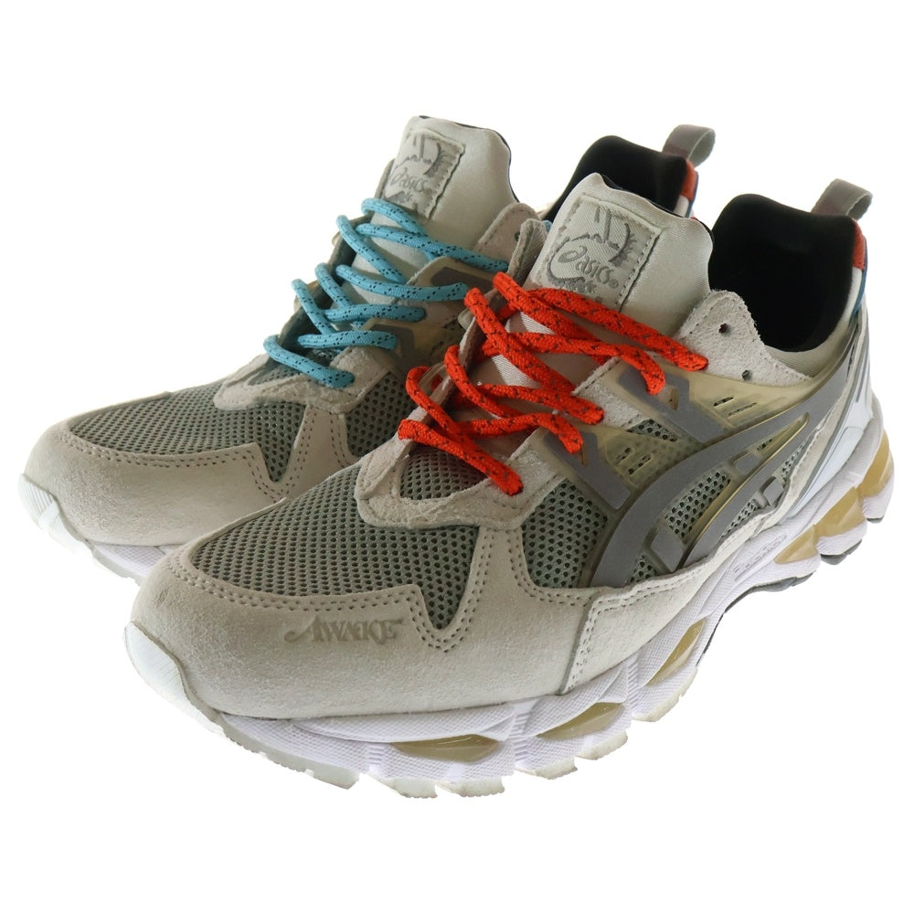 ASICS(アシックス) ×AWAKE NY GEL-KAYANO TRAINER 21 1201A459 アウェイク ゲルカヤノトレーナー ローカットスニーカー グレー US9.5/27.5cm
