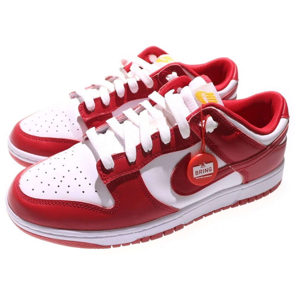 NIKE(ナイキ) DUNK LOW RETRO GYMRED DD1391-602 ダンク ジムレッド ローカットスニーカー レッド/ホワイト US9.5/27.5cm