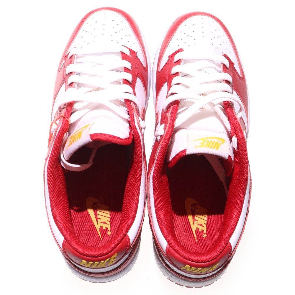 NIKE(ナイキ) DUNK LOW RETRO GYMRED DD1391-602 ダンク ジムレッド ローカットスニーカー レッド/ホワイト US9.5/27.5cm
