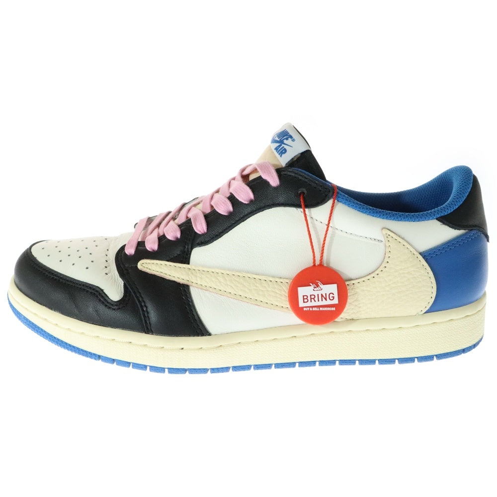 NIKE(ナイキ) ×TRAVIS SCOTT FRAGMENT DESIGN AIR JORDAN 1 LOW OG SP DM7866-140 ×トラヴィススコット フラグメント エアジョーダン1 ローカットスニーカー US10.5/28.5cm