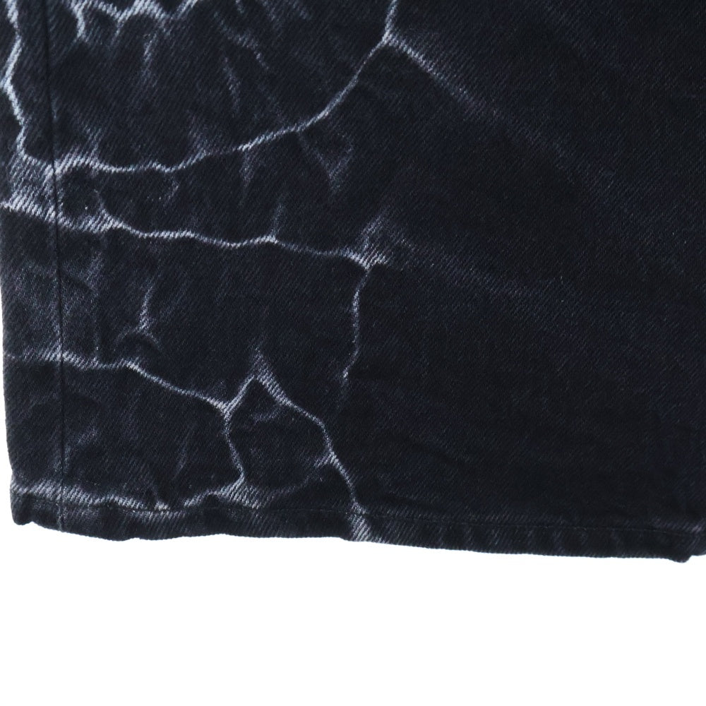 SUPREME(シュプリーム) 23SS Shibori Loose Fit Jean シボリ加工 ルーズ フィット デニムパンツ ジーンズ ブラック