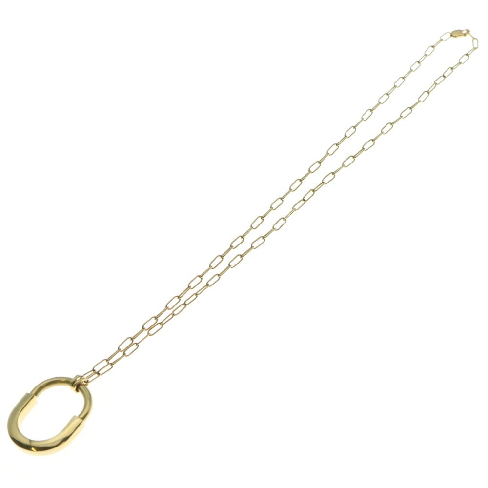 TIFFANY&Co(ティファニー) ティファニーロック ネックレス Au750 K18 YG イエローゴールド