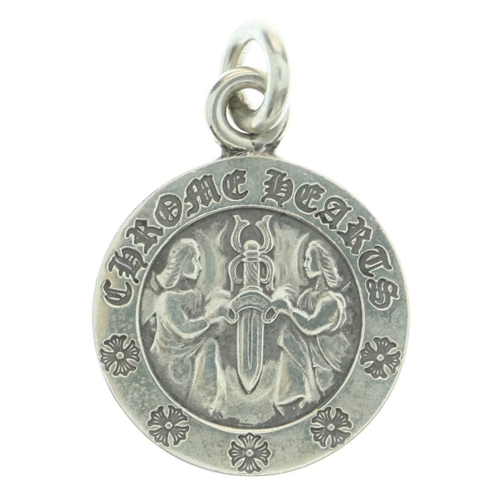 CHROME HEARTS(クロムハーツ) CHRM ANGL MDL V〇 エンジェルメダルチャーム ペンダントトップ シルバーBCA229