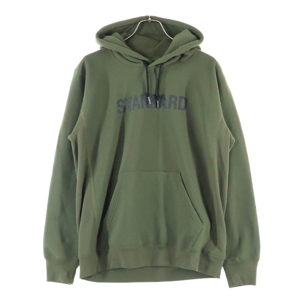 THE NORTH FACE(ザノースフェイス) 20AW STANDARD HOODIE NT11910R フロントロゴ プルオーバーパーカー フーディ グリーン