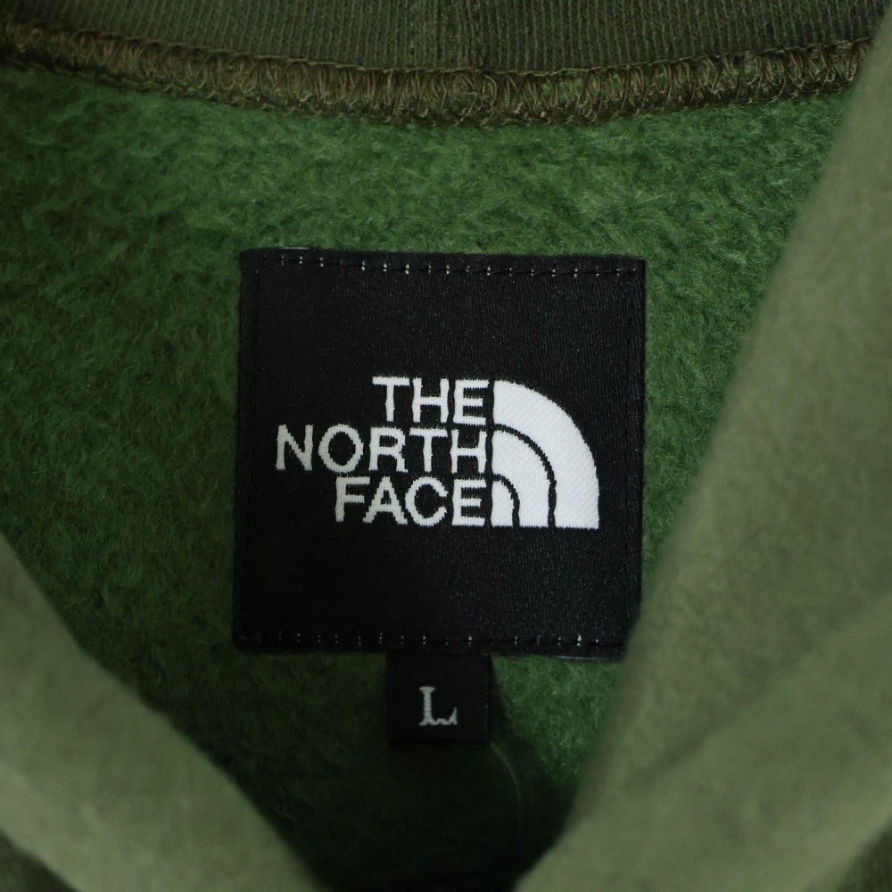 THE NORTH FACE(ザノースフェイス) 20AW STANDARD HOODIE NT11910R フロントロゴ プルオーバーパーカー フーディ グリーン