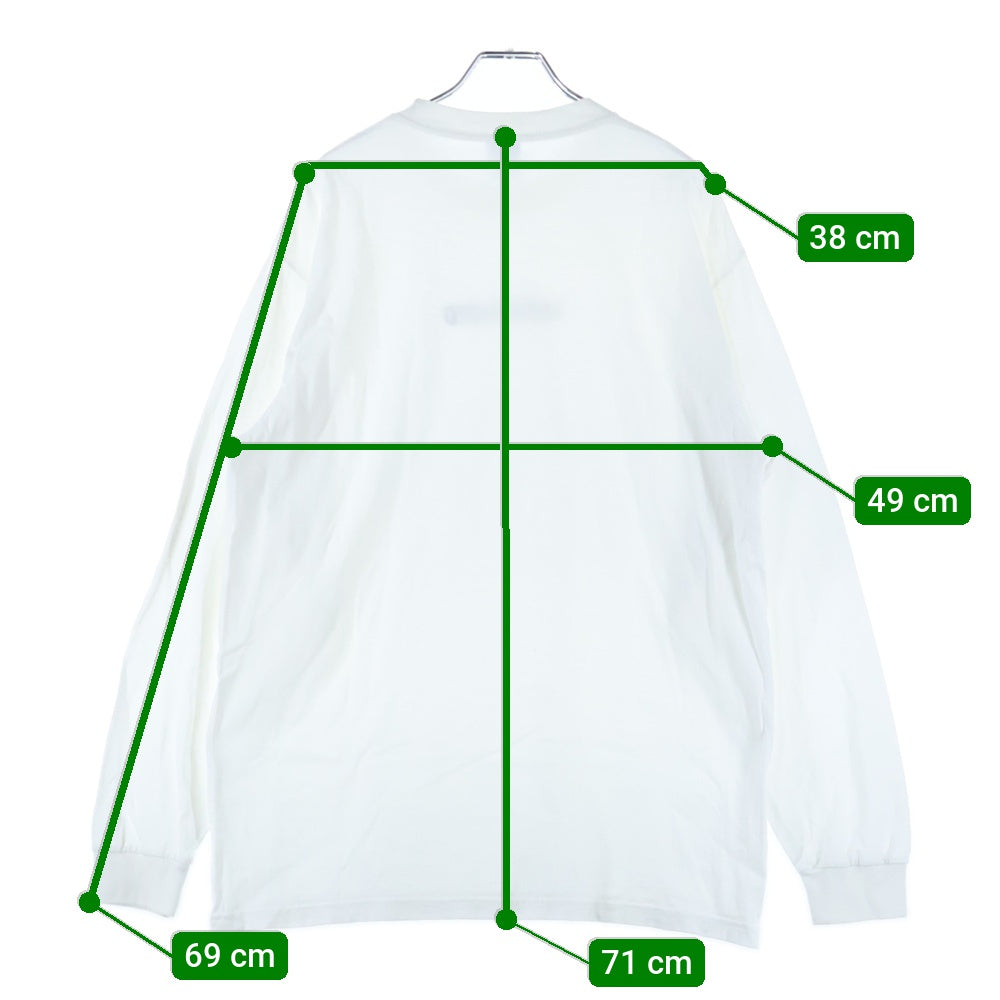 UNDEFEATED(アンディフィーテッド) フロントロゴ クルーネック長袖Tシャツカットソー ロングスリーブ ロンT ブラック