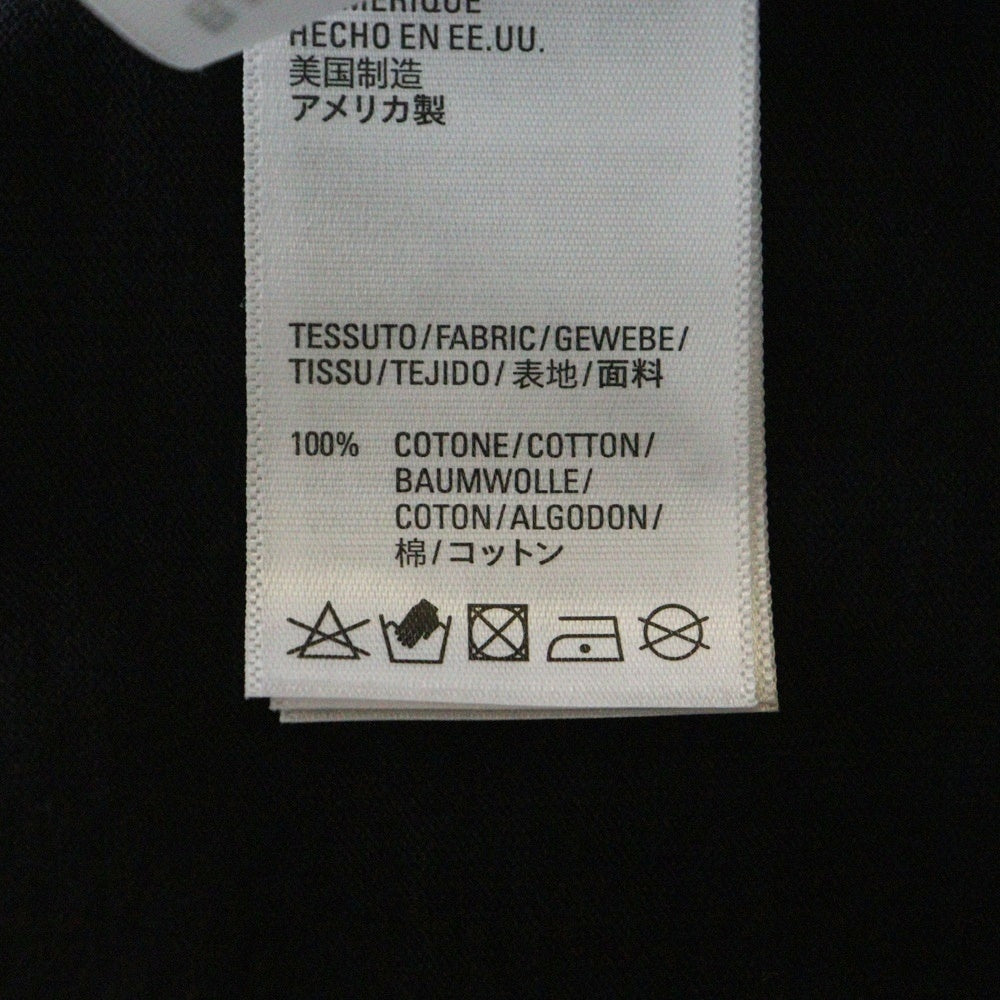 BALENCIAGA(バレンシアガ) 21SS ×Yeezy DMX A Tribute Long Sleeve Tee ×イージーDMX ヴィンテージ加工 トリビュートクルーネックロングスリーブ長袖カットソー ロンT ブラック