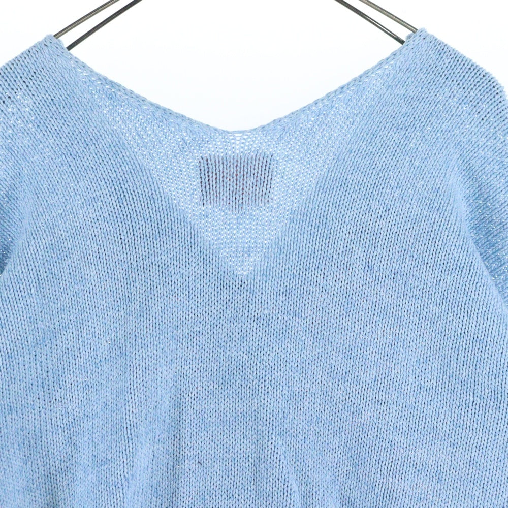 Vivienne Westwood(ヴィヴィアンウエストウッド) Heart Mesh Cardigan ハートメッシュカーディガン ブルー/レッド
