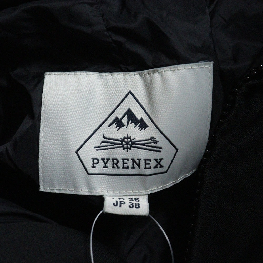 PYRENEX(ピレネックス) LILLE リール フーデッドダウンジャケット ブラック HWM025 レディース