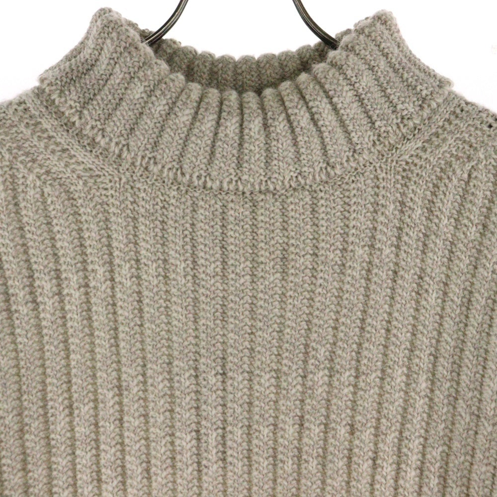 VISVIM(ヴィスヴィム) 21AW AMPLUS TURTLENECK KNIT アンプラス タートルネック ウールリネン ニット セーター ベージュ 0121205012004