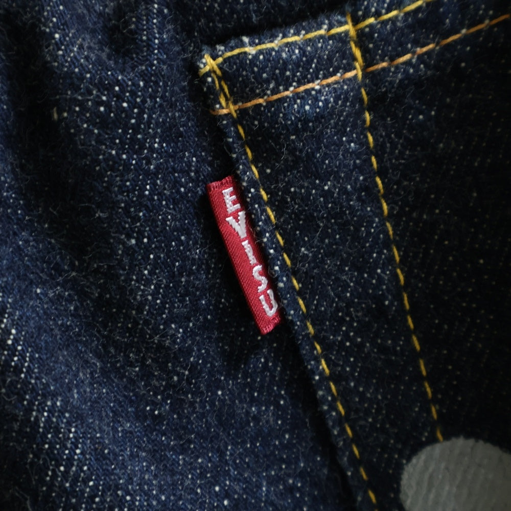 EVISU(エビス) LOT.2000 道楽 バックプリントデニムパンツ ジーンズ インディゴ