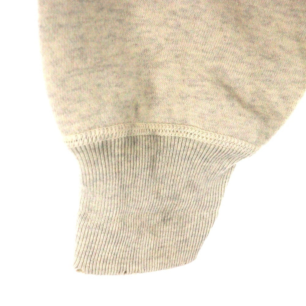 SAINT MICHAEL(セントマイケル) 23SS×KOSUKE KAWAMURA Sweat コウスケ カワムラ加工 クルーネック スウェット トレーナー アイボリー SM-S23-0000-095