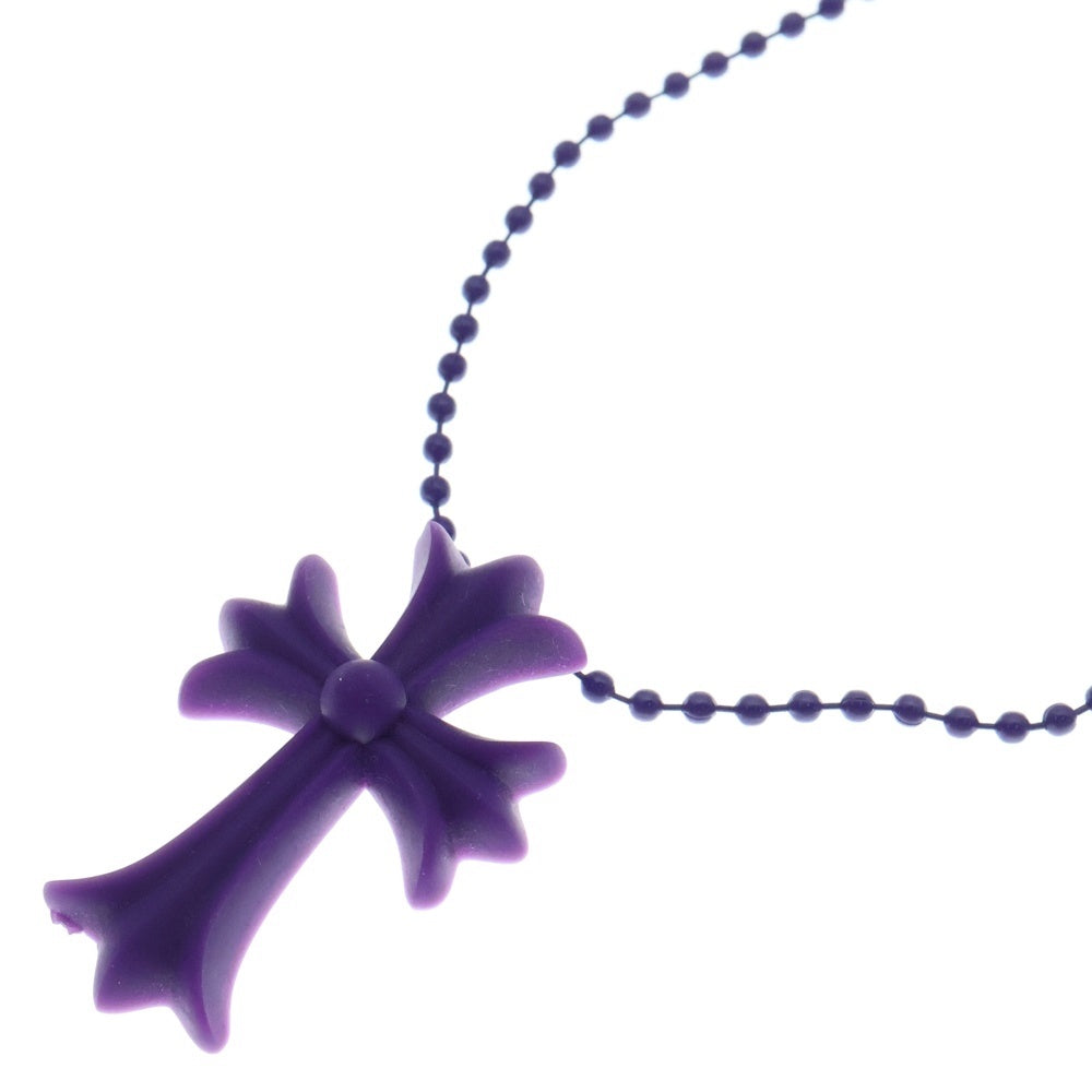 CHROME HEARTS(クロムハーツ) RUBBER CH CRS SML スモールCHクロス ラバーネックレス シリコン BCA306