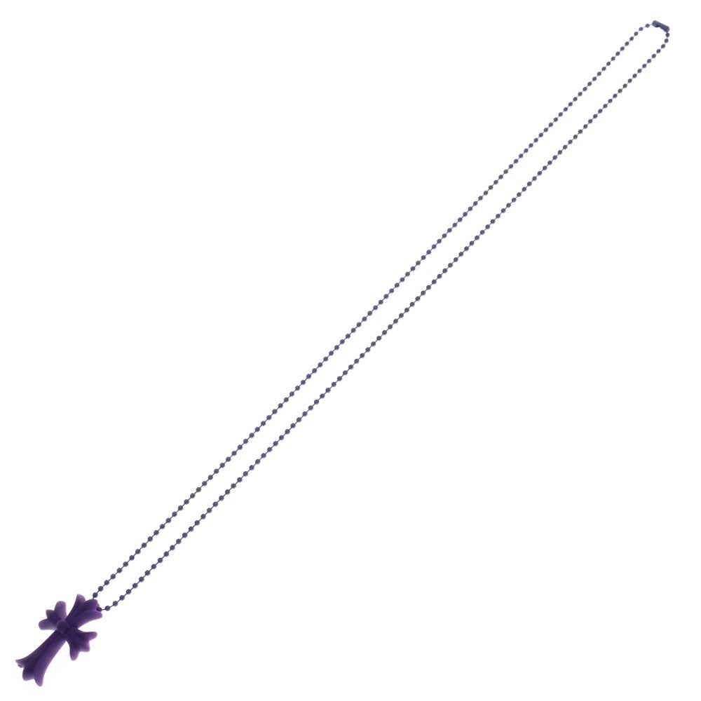 CHROME HEARTS(クロムハーツ) RUBBER CH CRS SML スモールCHクロス ラバーネックレス シリコン BCA306