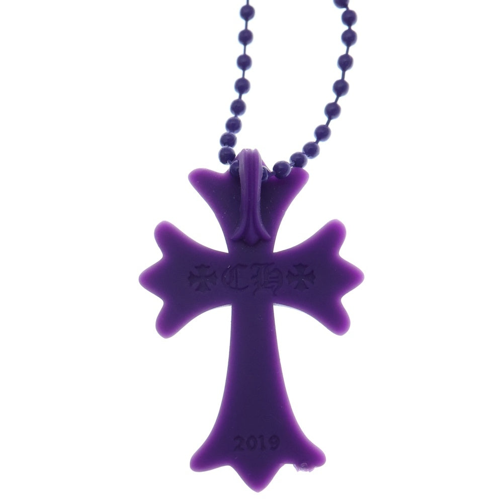 CHROME HEARTS(クロムハーツ) RUBBER CH CRS SML スモールCHクロス ラバーネックレス シリコン BCA306