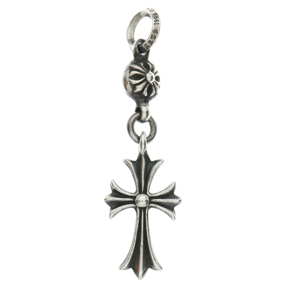 CHROME HEARTS(クロムハーツ) 1B TNY CH CRS 1DIA 1ボール タイニー CHクロス チャーム 1ダイヤ ペンダントトップ シルバー